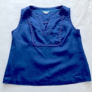 Boden Linen Top-Size 16